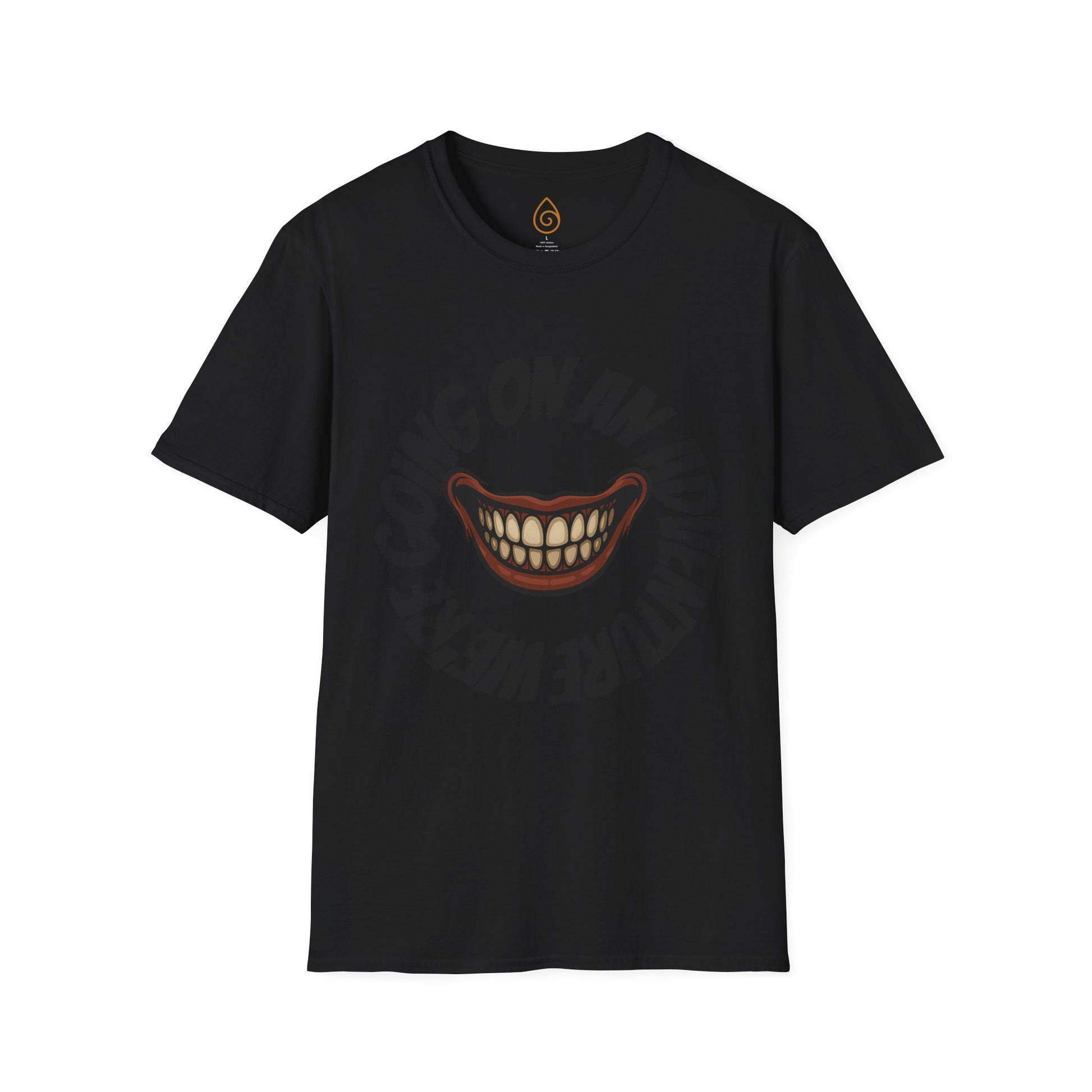 Creepy Smile Unisex T-Shirt - Children of Ruin Quote