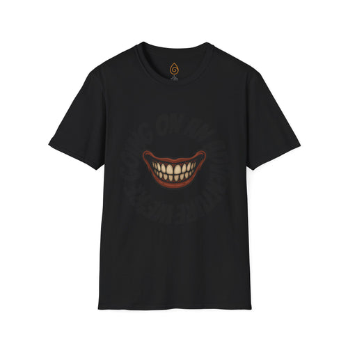 Creepy Smile Unisex T-Shirt - Children of Ruin Quote
