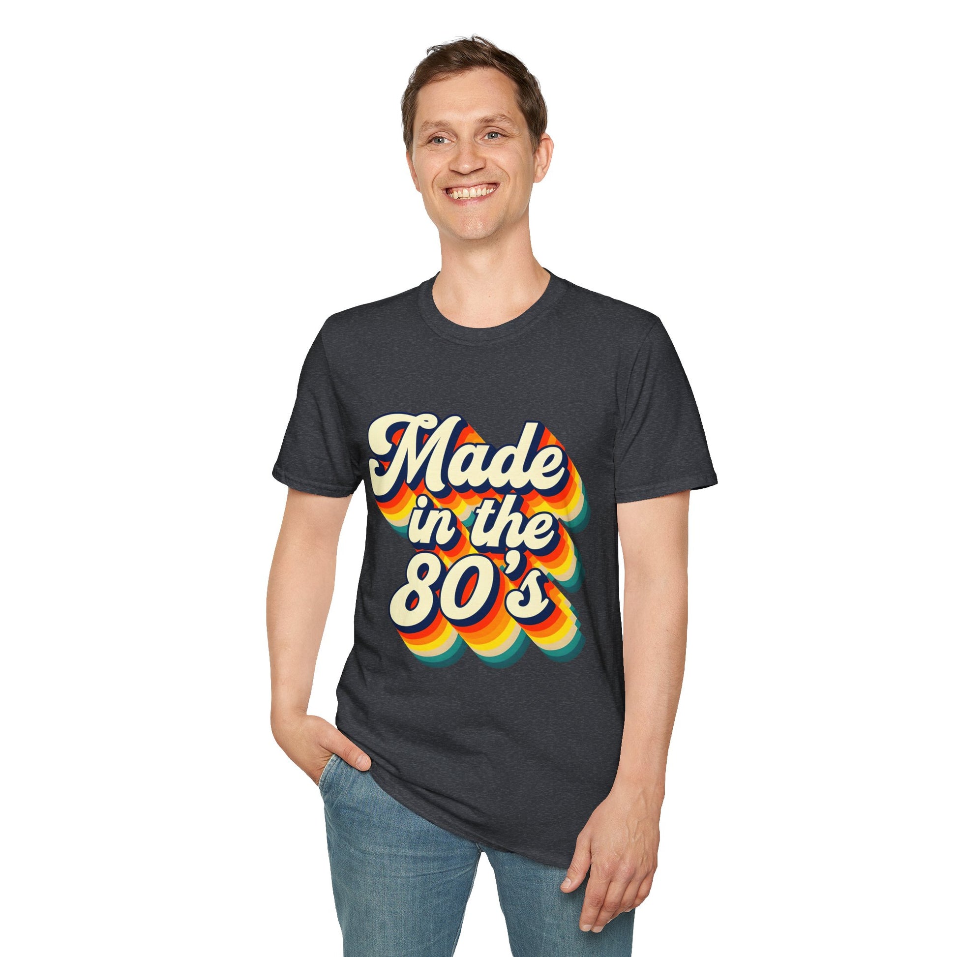 Retro Colorful T-Shirt - Made in the 80's