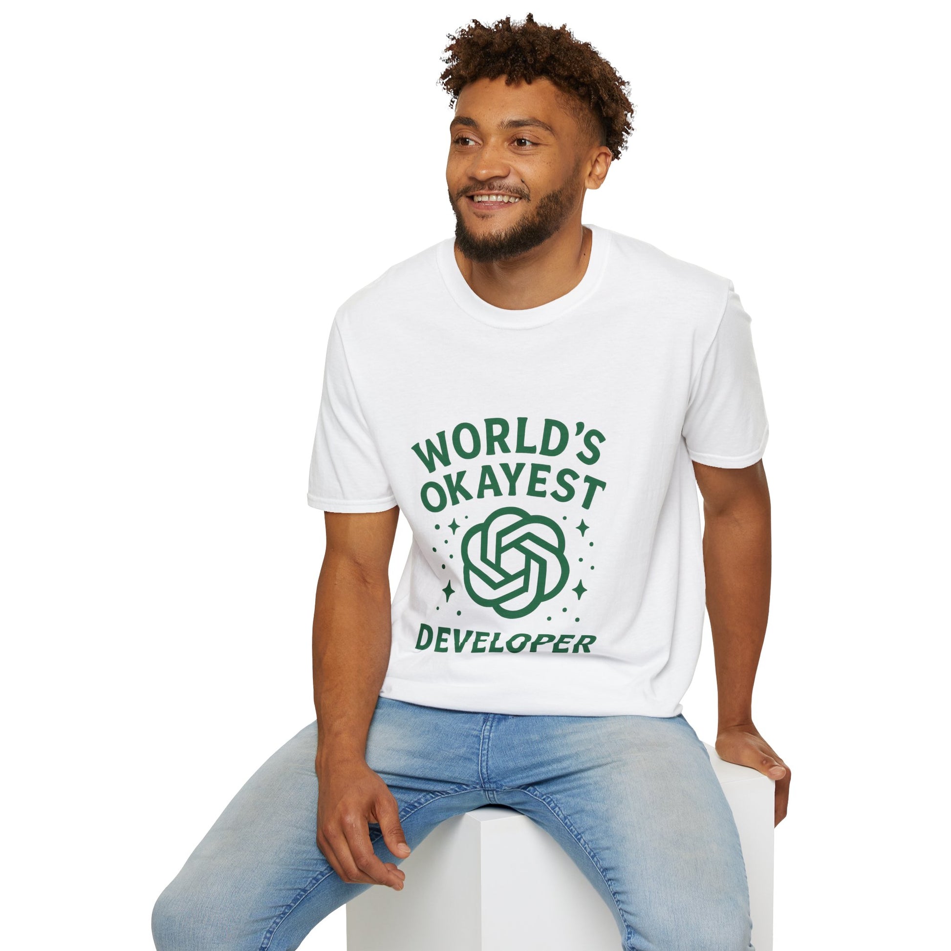 Funny Developer ChatGPT Unisex Softstyle T-Shirt
