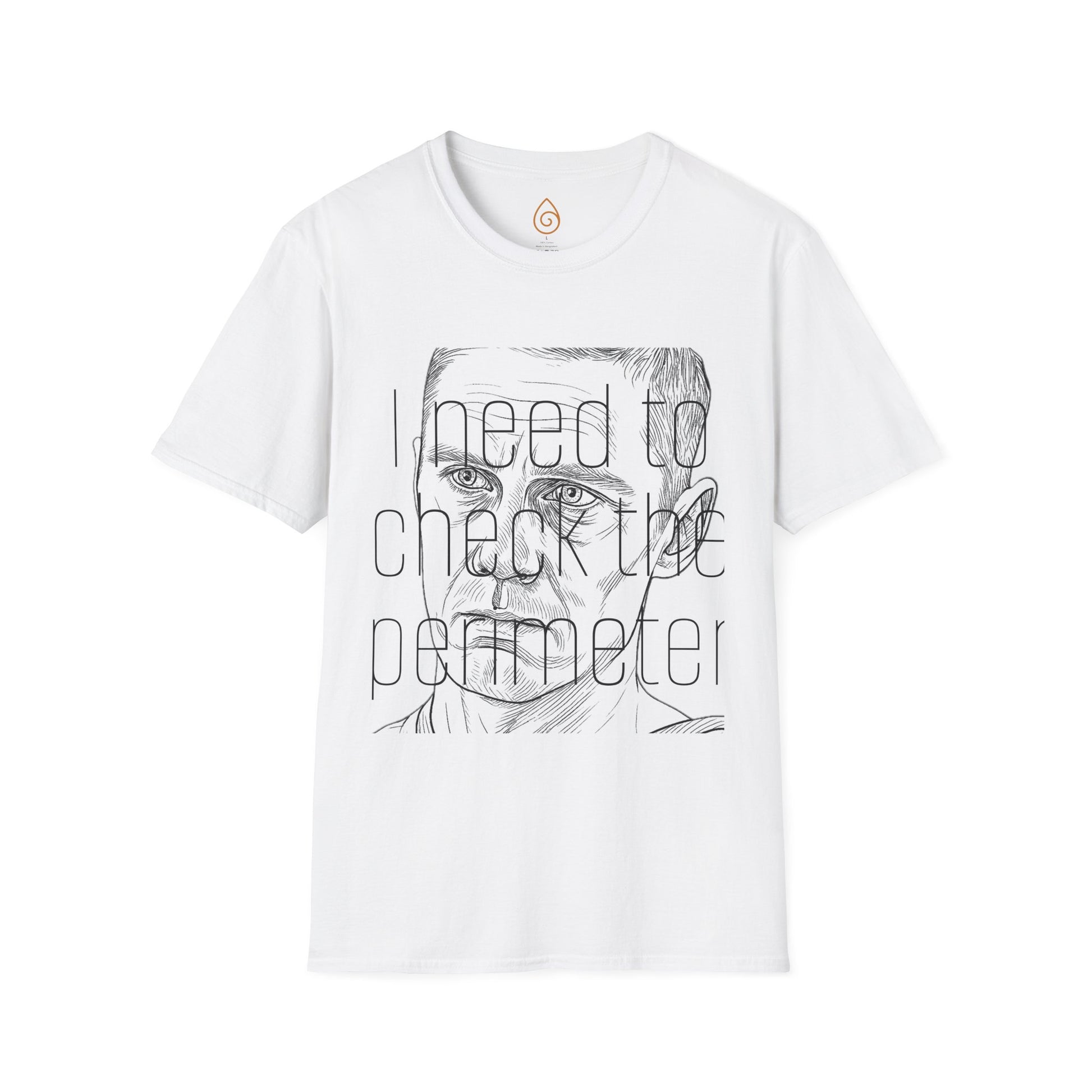 I Need to Check the Perimeter T-Shirt | Funny Quote Tee, Casual Gift, Unisex Graphic Shirt, Unique Humor Top, Everyday Wear