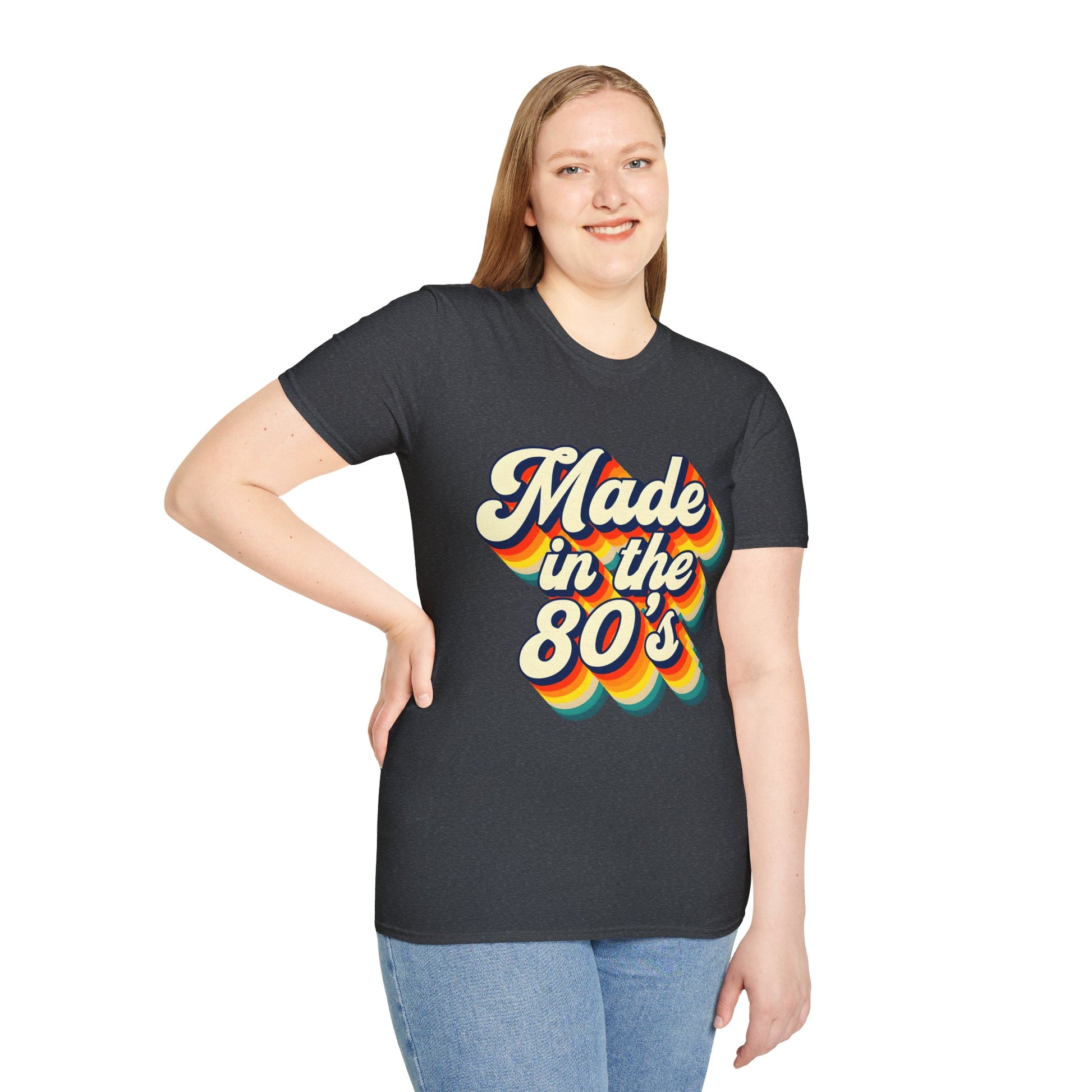 Retro Colorful T-Shirt - Made in the 80's