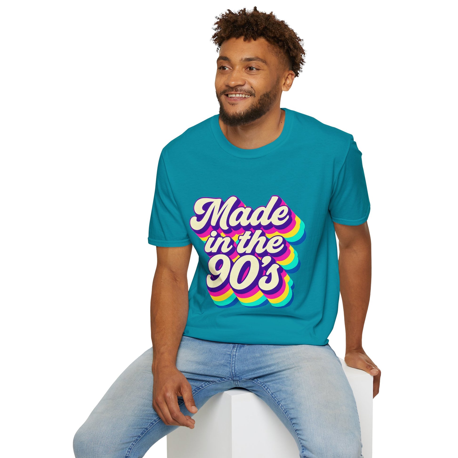 90's Made Unisex Softstyle T-Shirt
