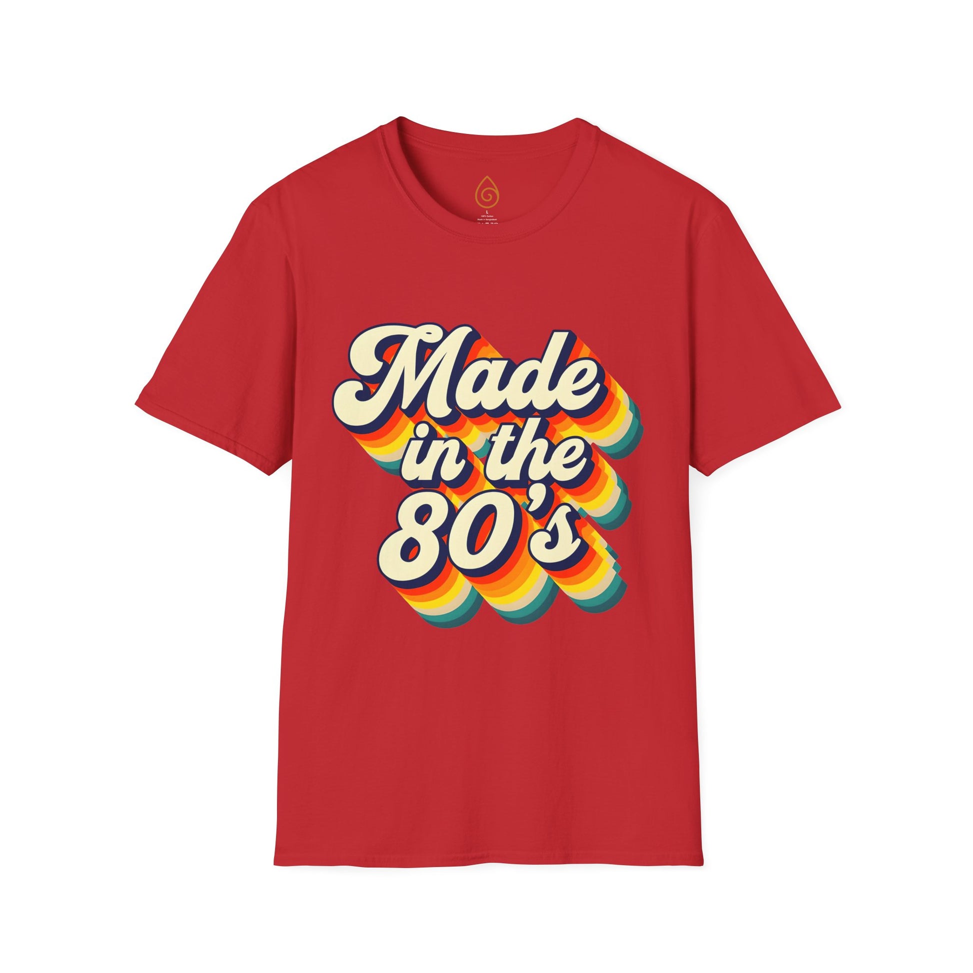 Retro Colorful T-Shirt - Made in the 80's
