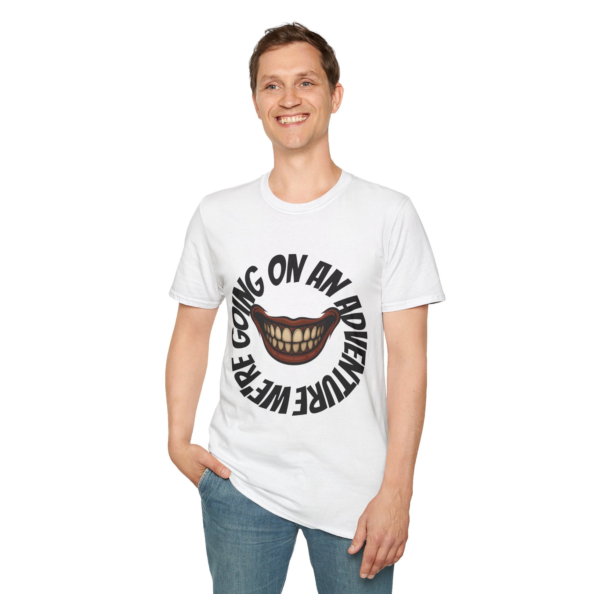 Creepy Smile Unisex T-Shirt - Children of Ruin Quote