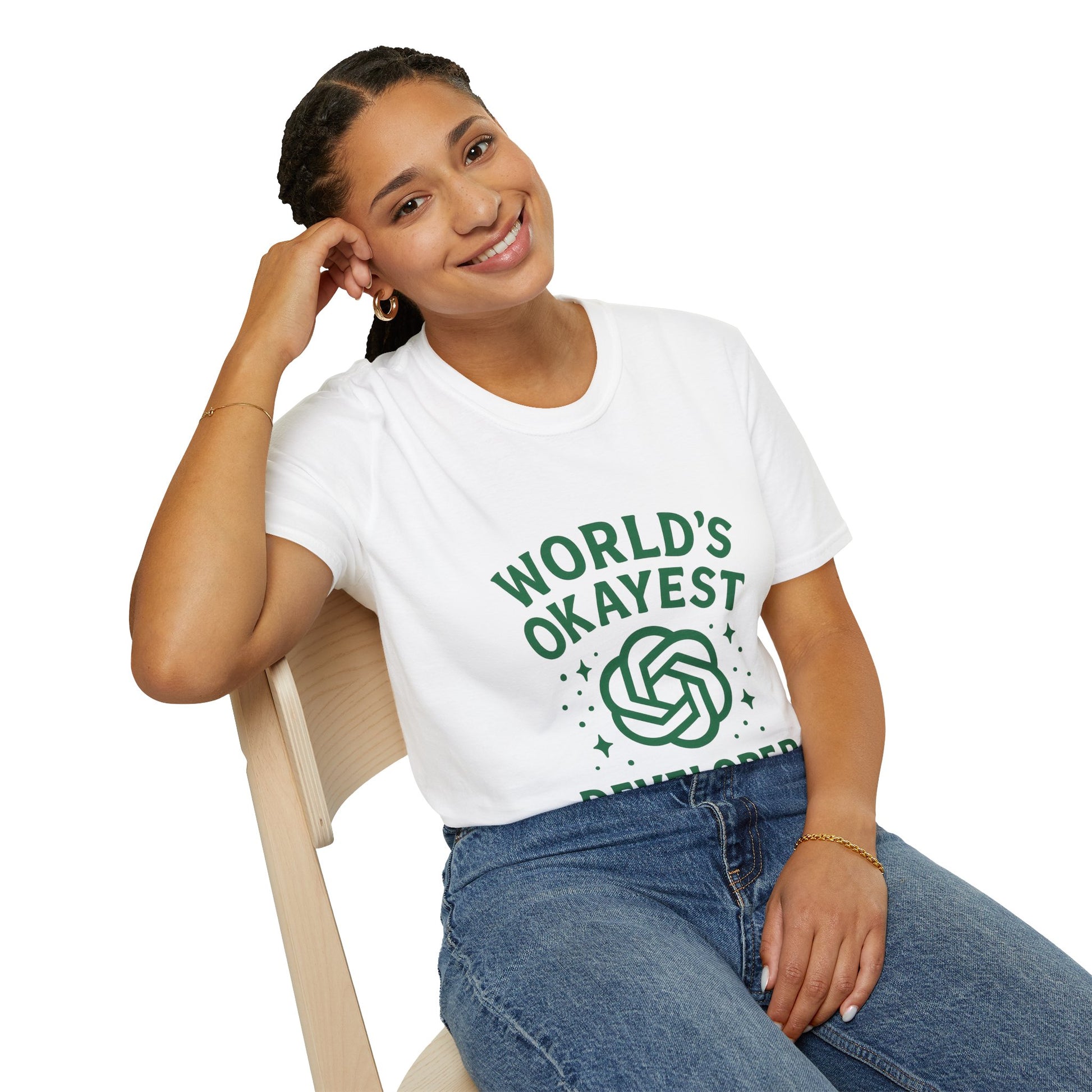 Funny Developer ChatGPT Unisex Softstyle T-Shirt